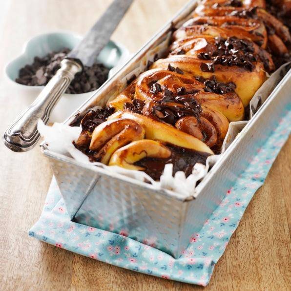 Rolo de brioche de chocolate - Receita Companion | Moulinex