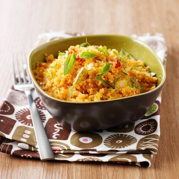 Quinoa com tomate - Receita Companion | Moulinex