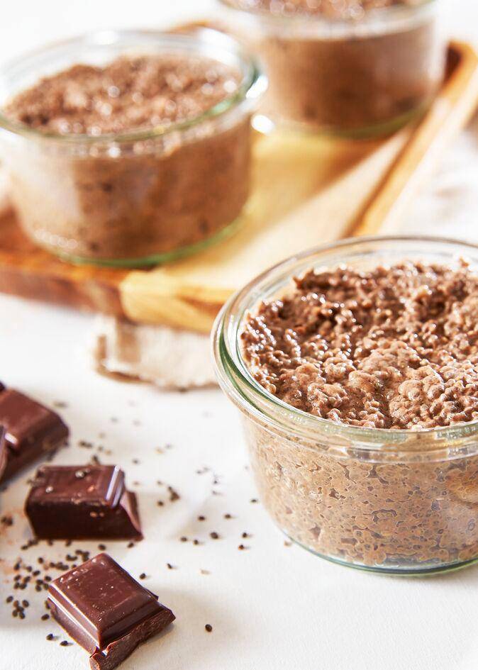 Mousse de pudim de chocolate e chia - Receita Perfectmix + | Moulinex
