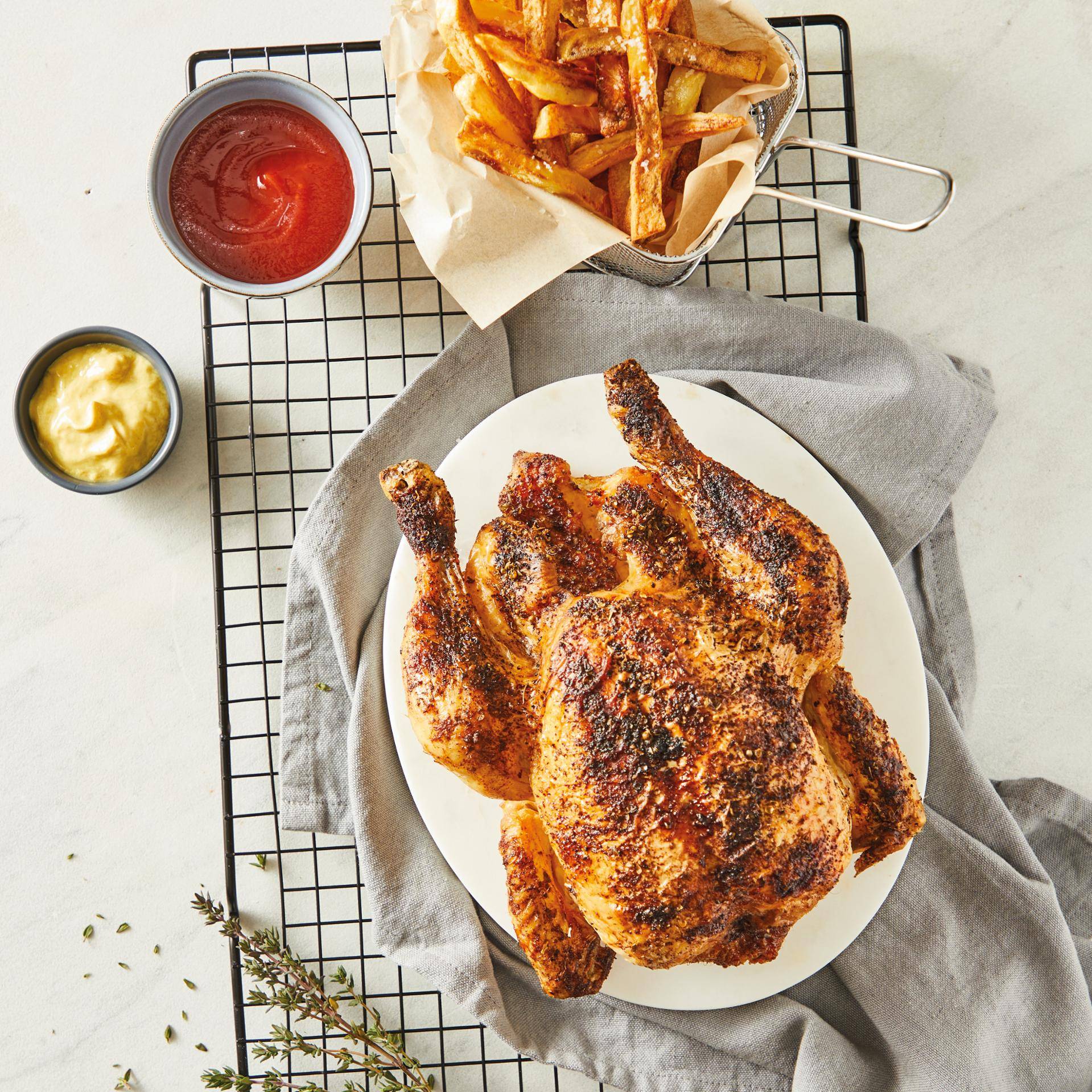 Frango assado - Receita undefined | Moulinex