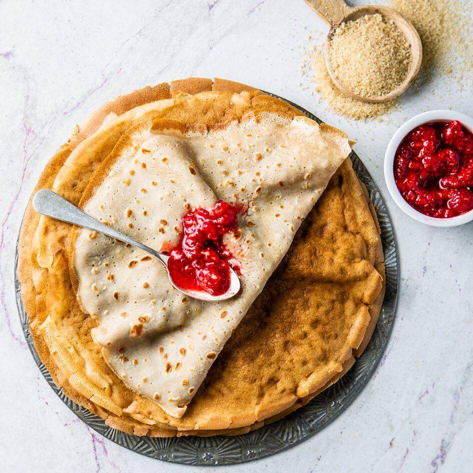 Panquecas de trigo sarraceno sem lactose - Receita Perfectmix + | Moulinex