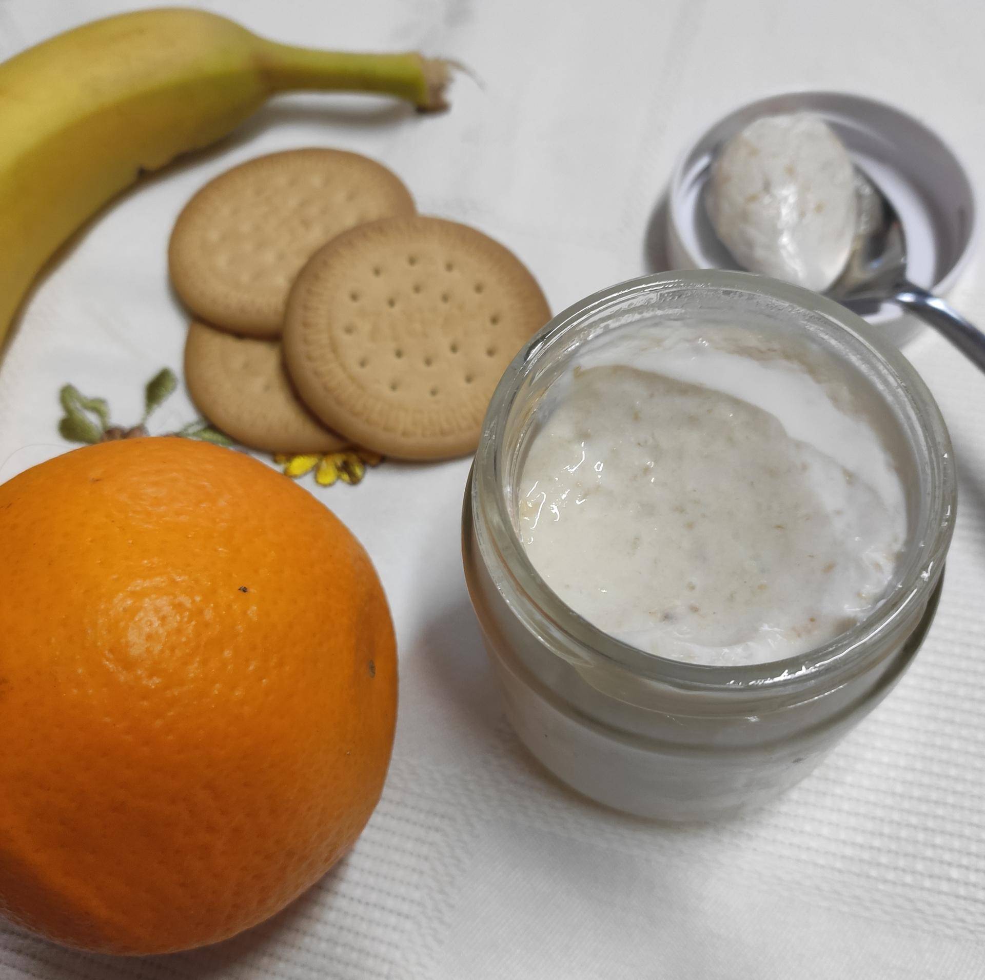 Iogurtes de bolacha, banana e laranja - Receita Companion Connect XL | Moulinex