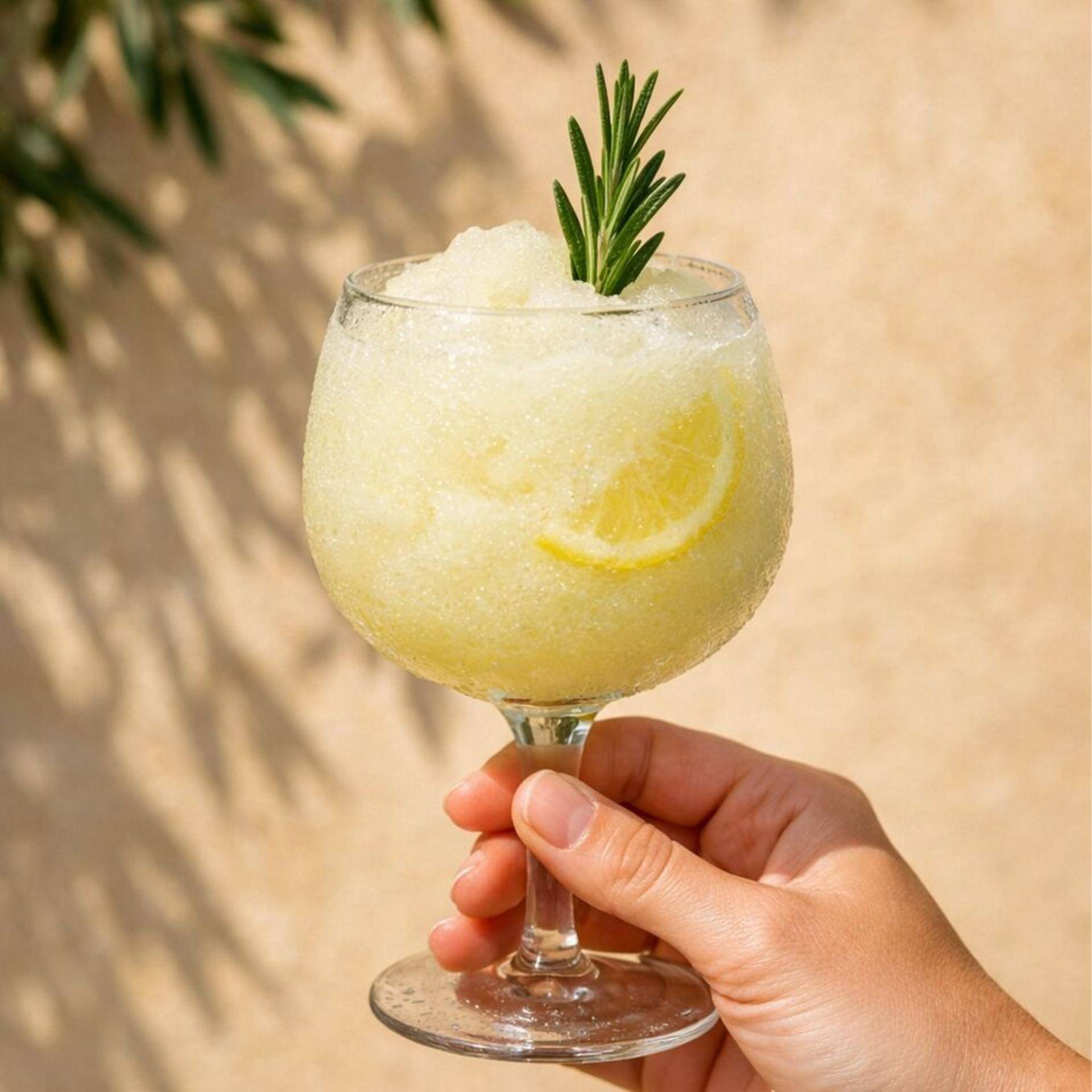 Gin tónico gelado com pepino e alecrim - Receita Freezi | Moulinex