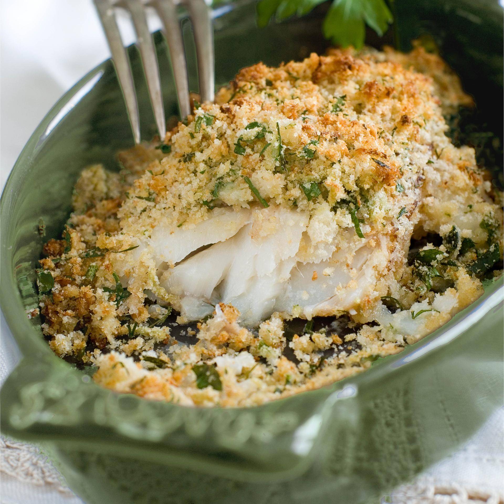 Crumble de bacalhau - Receita Dual EasyFry&Grill | Moulinex