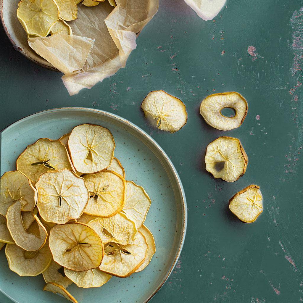 Maçãs desidratadas - Receita Easy Fry XL Surface | Moulinex