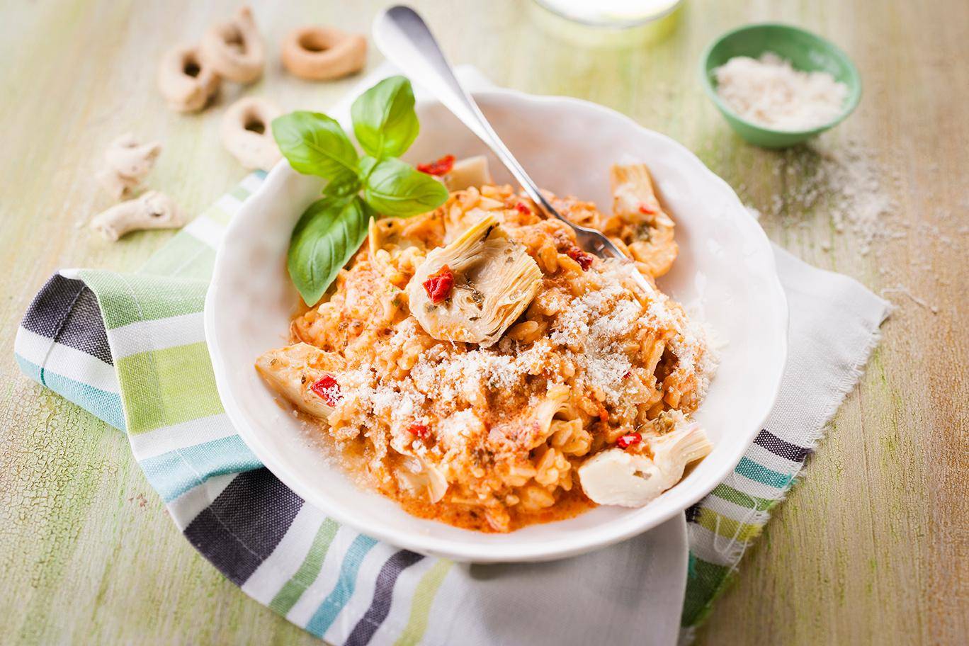 Risotto de alcachofras - Receita Cookeo | Moulinex