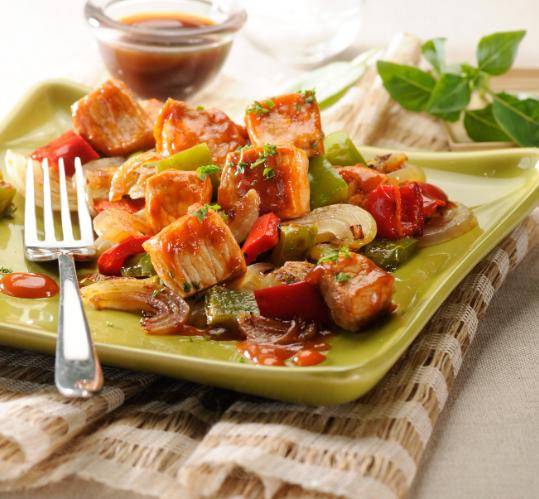 Lombo de porco agridoce - Receita Companion Connect XL | Moulinex