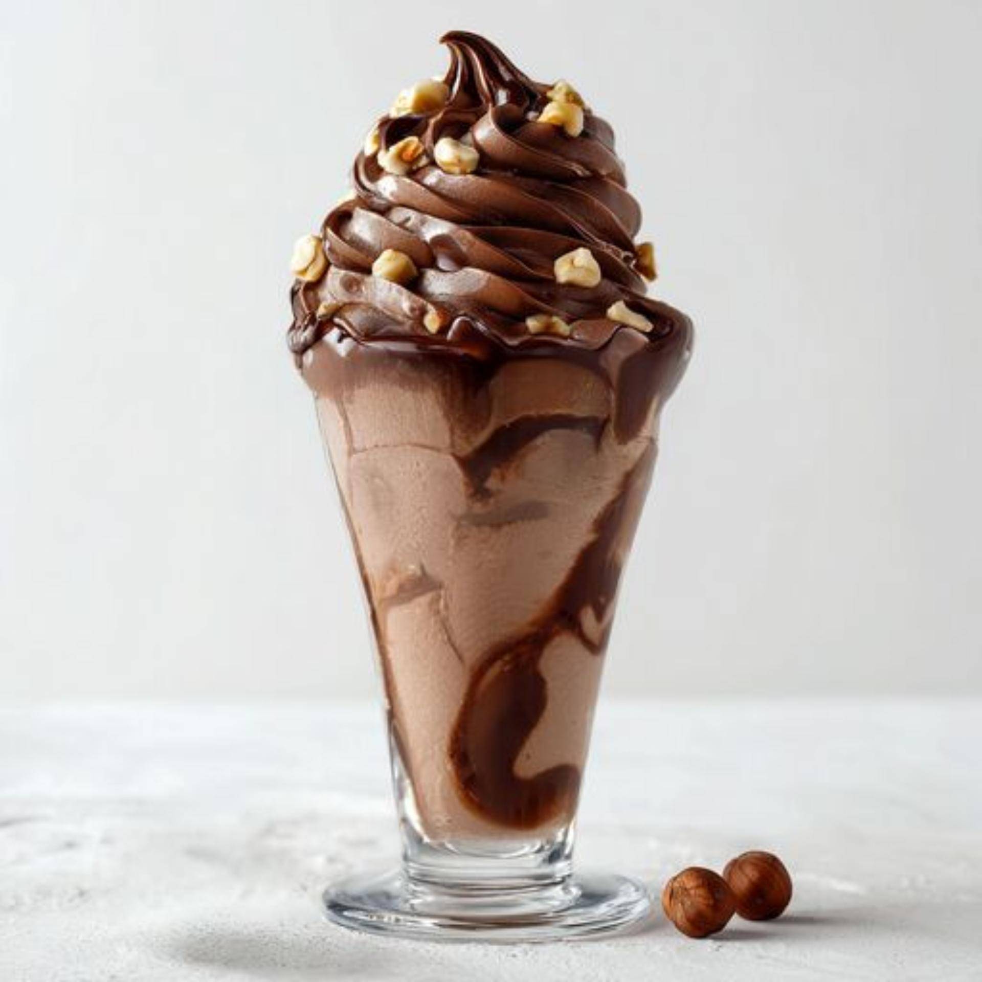 Sundae de chocolate e avelã - Receita Dolci | Moulinex