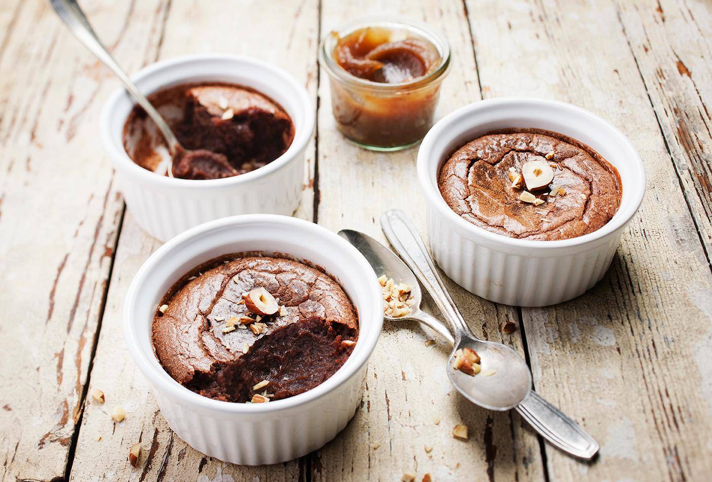 Fondant chocolate e castanha - Receita Cookeo | Moulinex