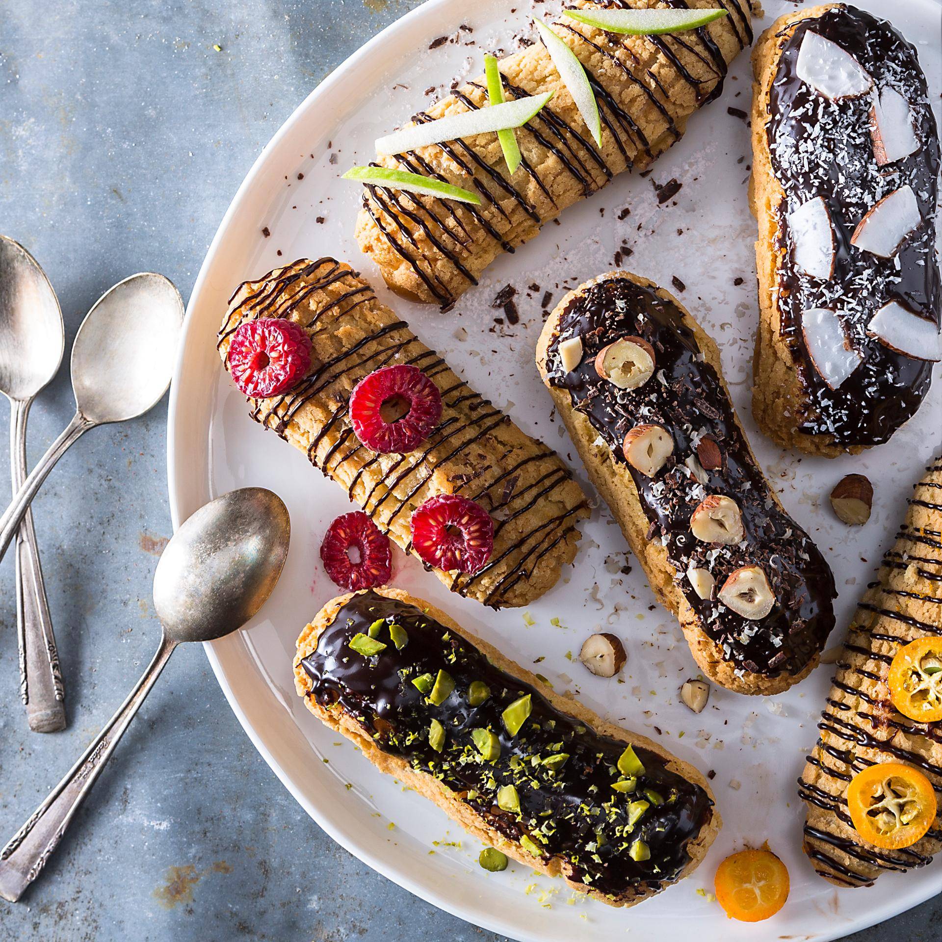 Éclairs de chocolate - Receita Companion Connect XL | Moulinex