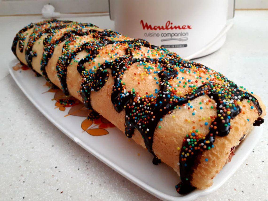 Torta SSB com recheio de compota - Receita Companion XL | Moulinex