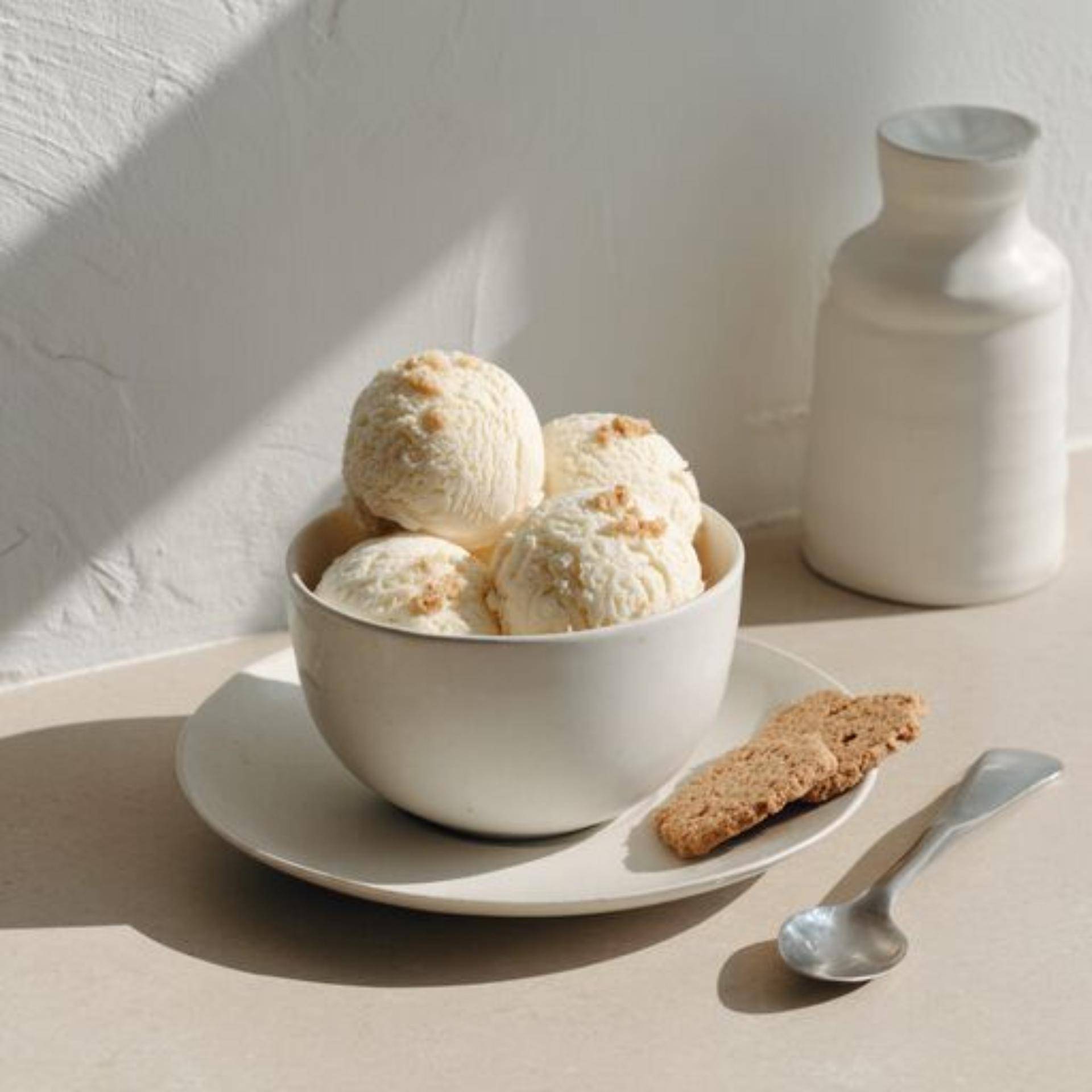 Gelado de baunilha com Speculoos - Receita Dolci | Moulinex