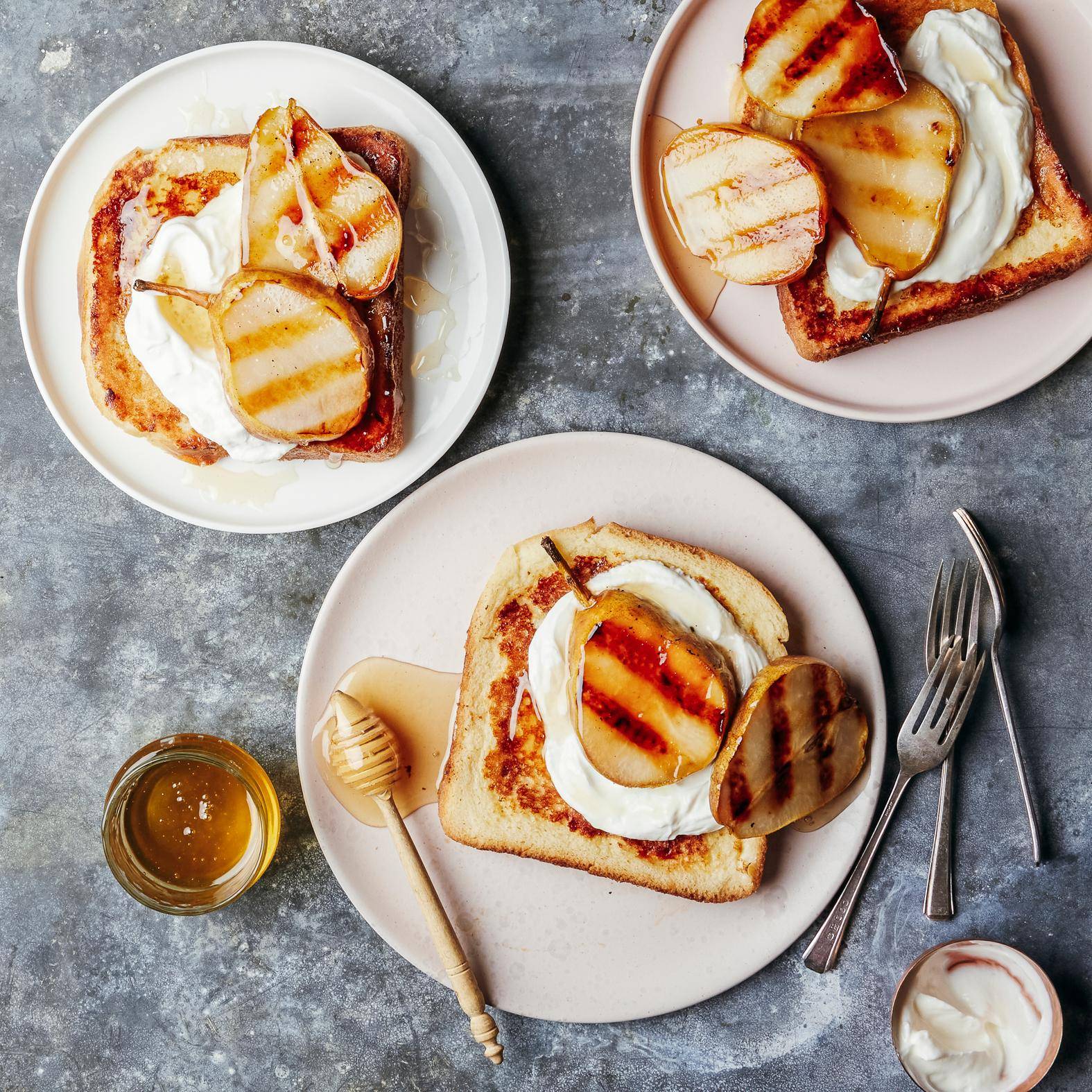 *Armer Ritter (French toast) and caramelised pears - Receita OptiGrill 4in1 | Moulinex