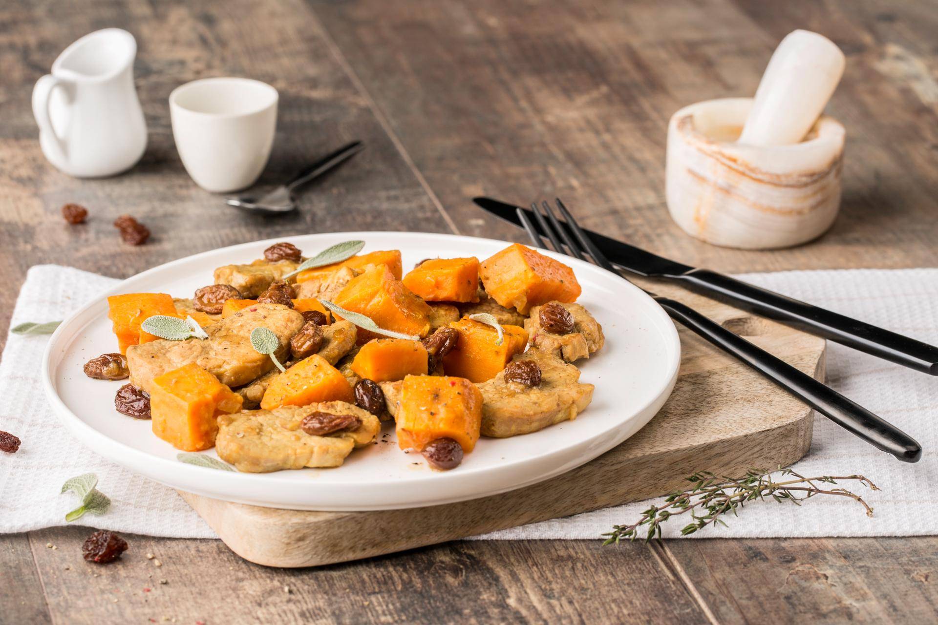 Caril de porco com batata doce - Receita Cookeo | Moulinex