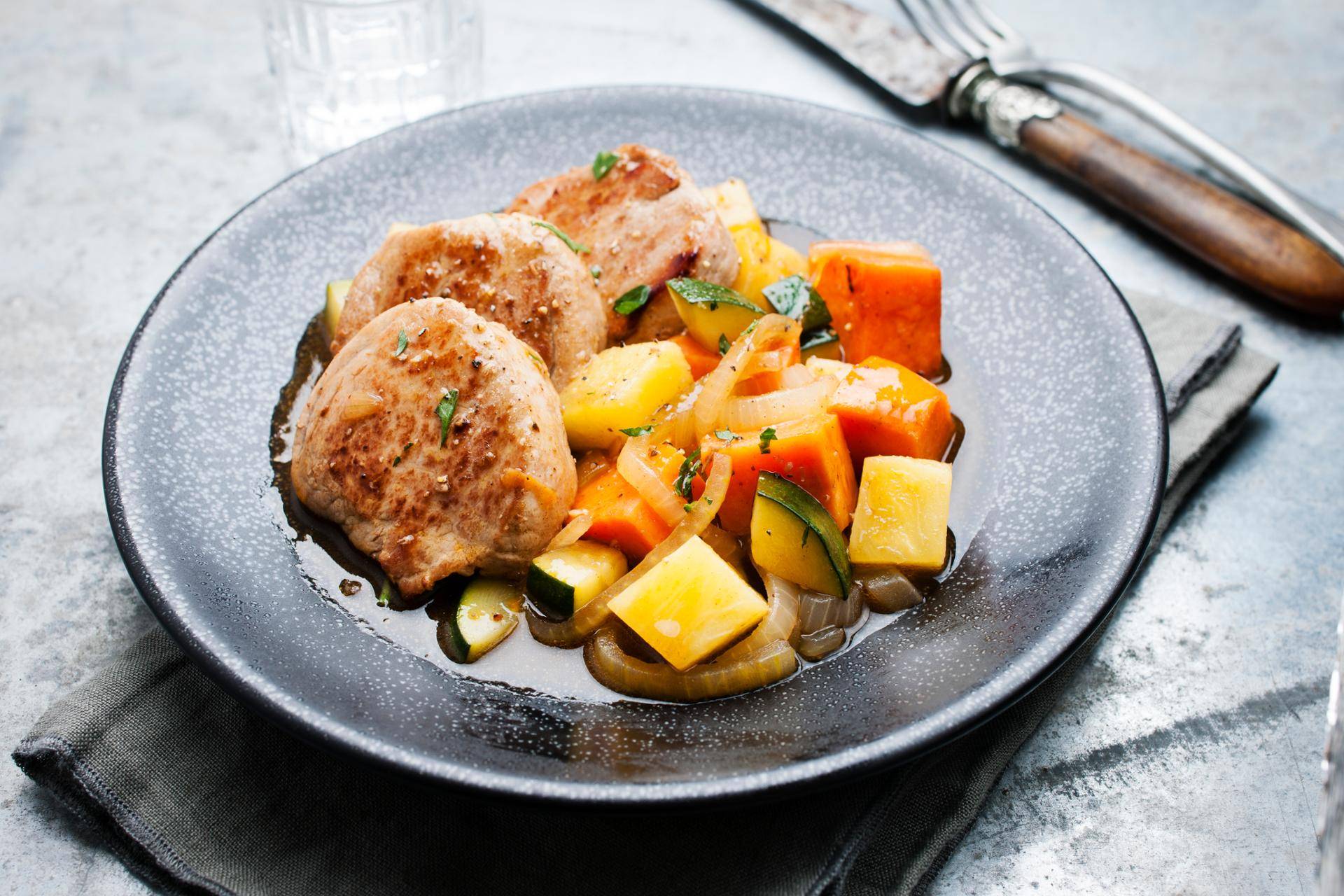 Filet mignon com abacaxi - Receita Cookeo | Moulinex