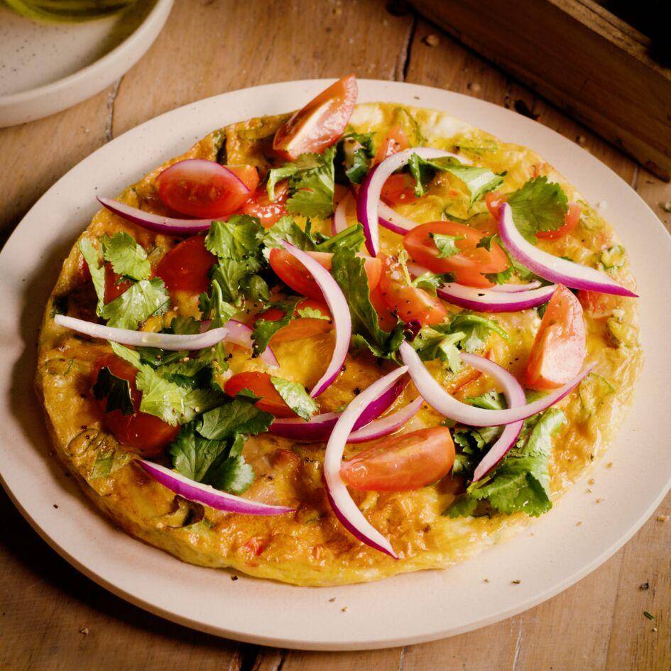 Omelete mexicana - Receita Easy Fry XL Surface | Moulinex