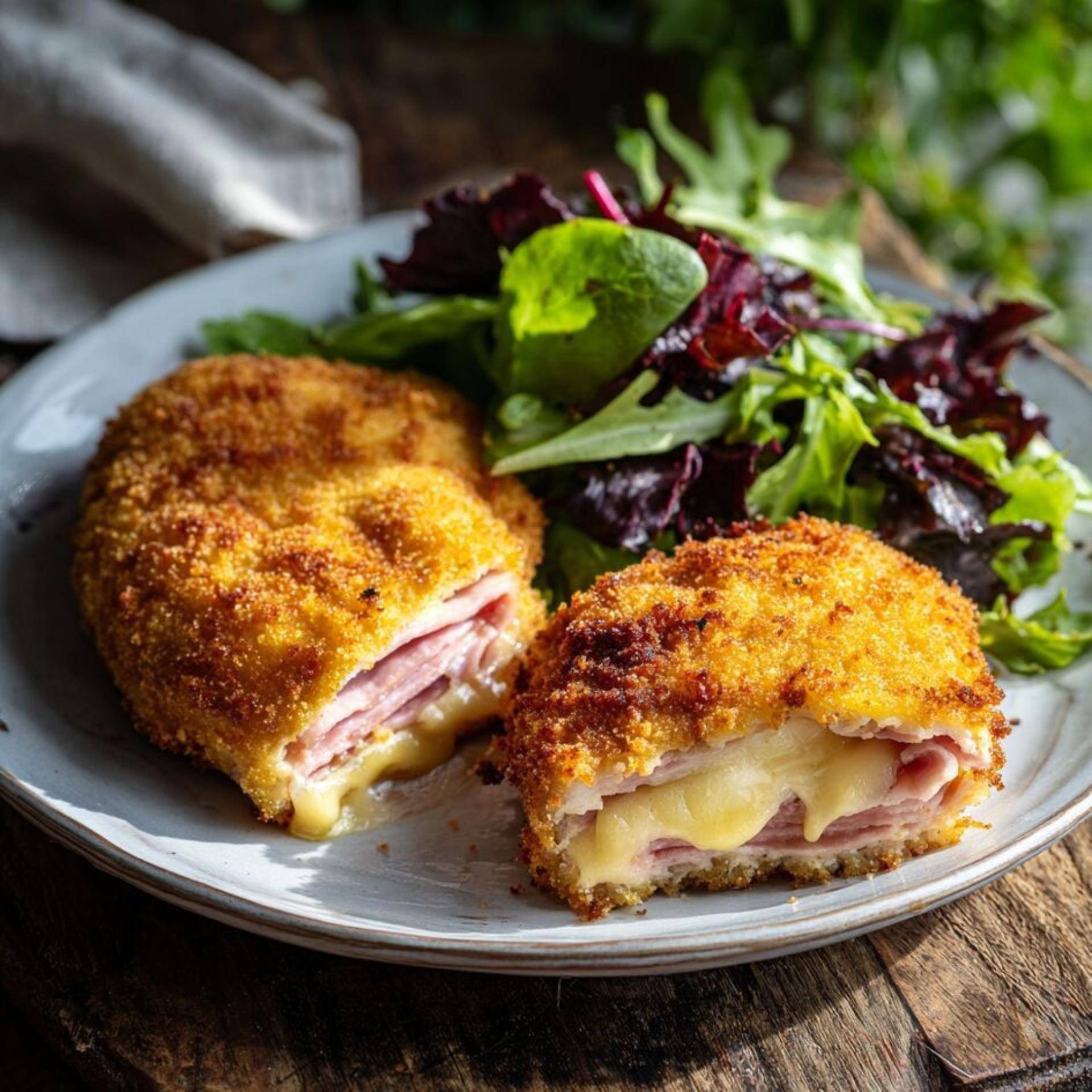 Cordon Bleu Caseiro com Queijo Beaufort e Pão Ralado Panko - Receita Companion Connect | Moulinex