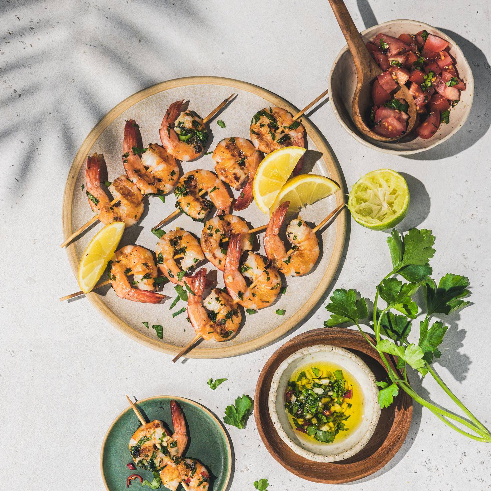 Camarões grelhados à brasileira - Receita OptiGrill 4in1 | Moulinex