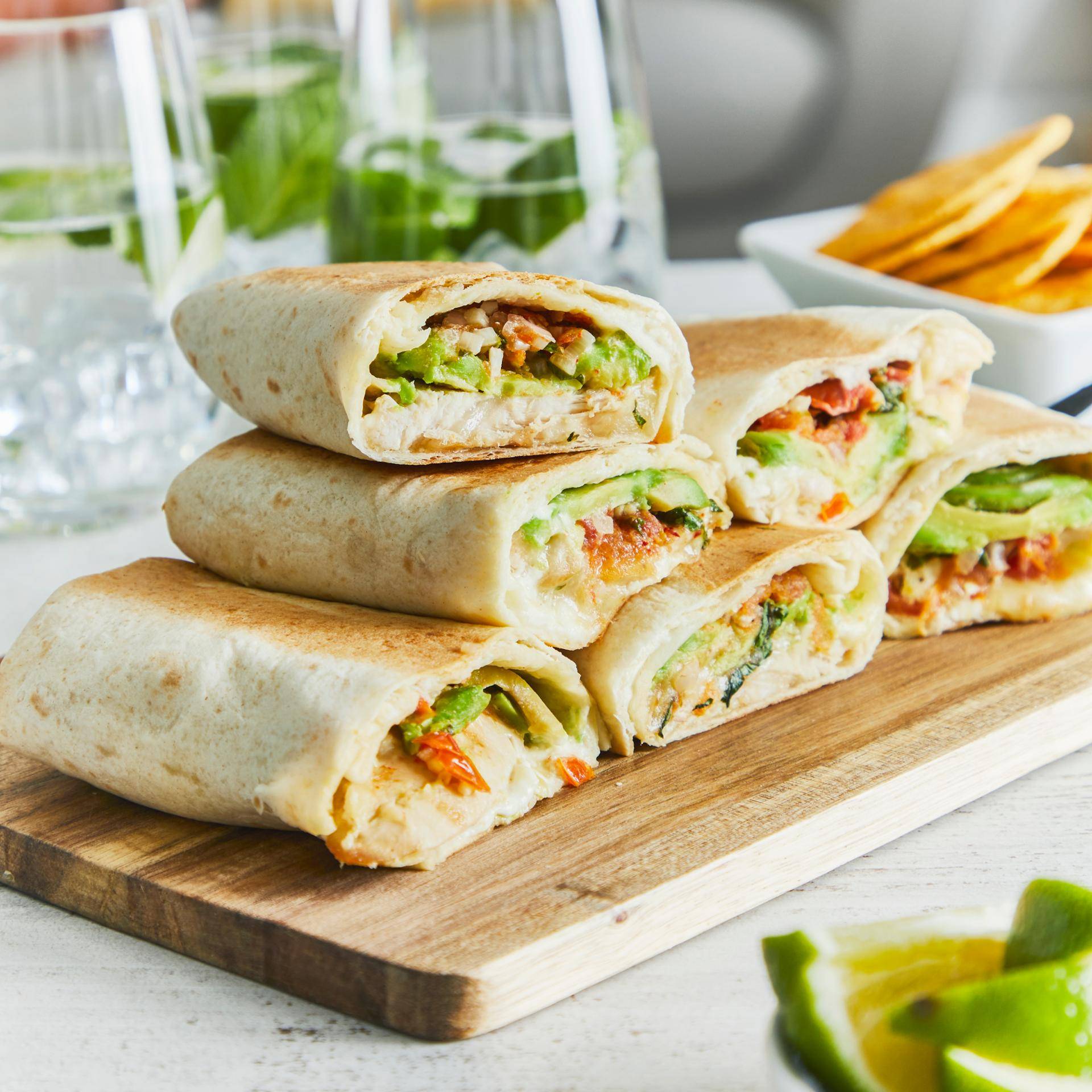 Burrito de frango - Receita Easy Fry Compact | Moulinex