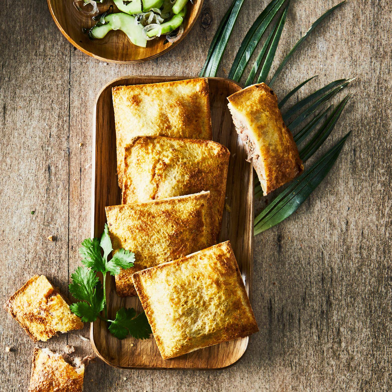 Pão frito com carne de porco - Receita Easy Fry Max | Moulinex
