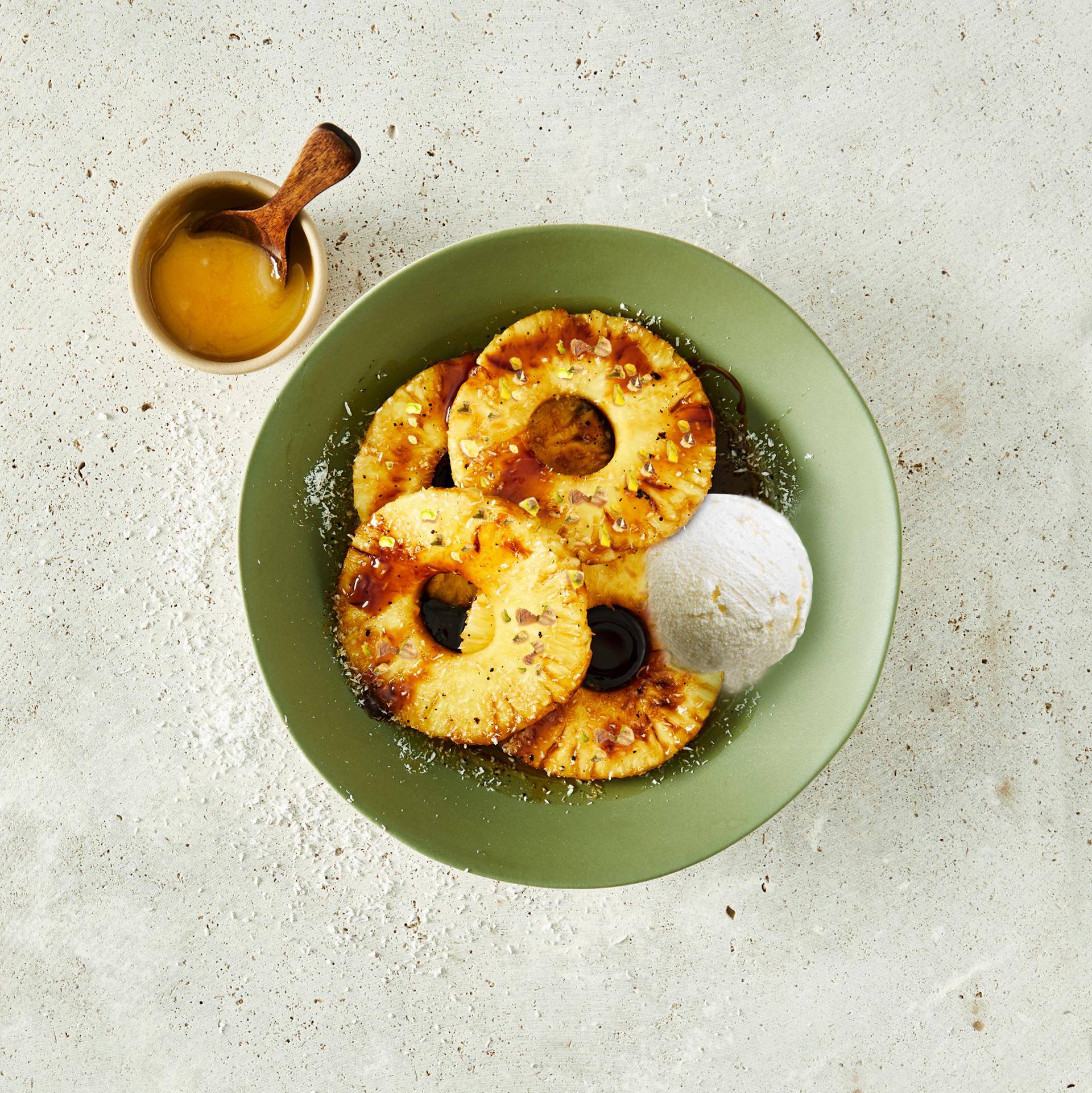 Ananás caramelizado - Receita Easy Fry Compact | Moulinex