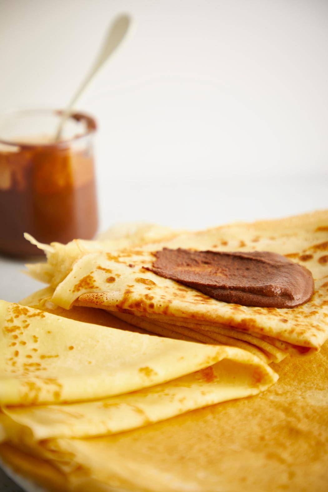 Crepes tradicionais com cobertura de avelã - Receita Perfectmix Cook | Moulinex