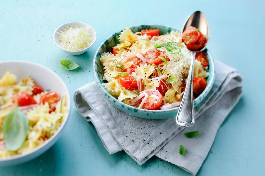 Massa com tomate e fiambre - Receita Cookeo | Moulinex