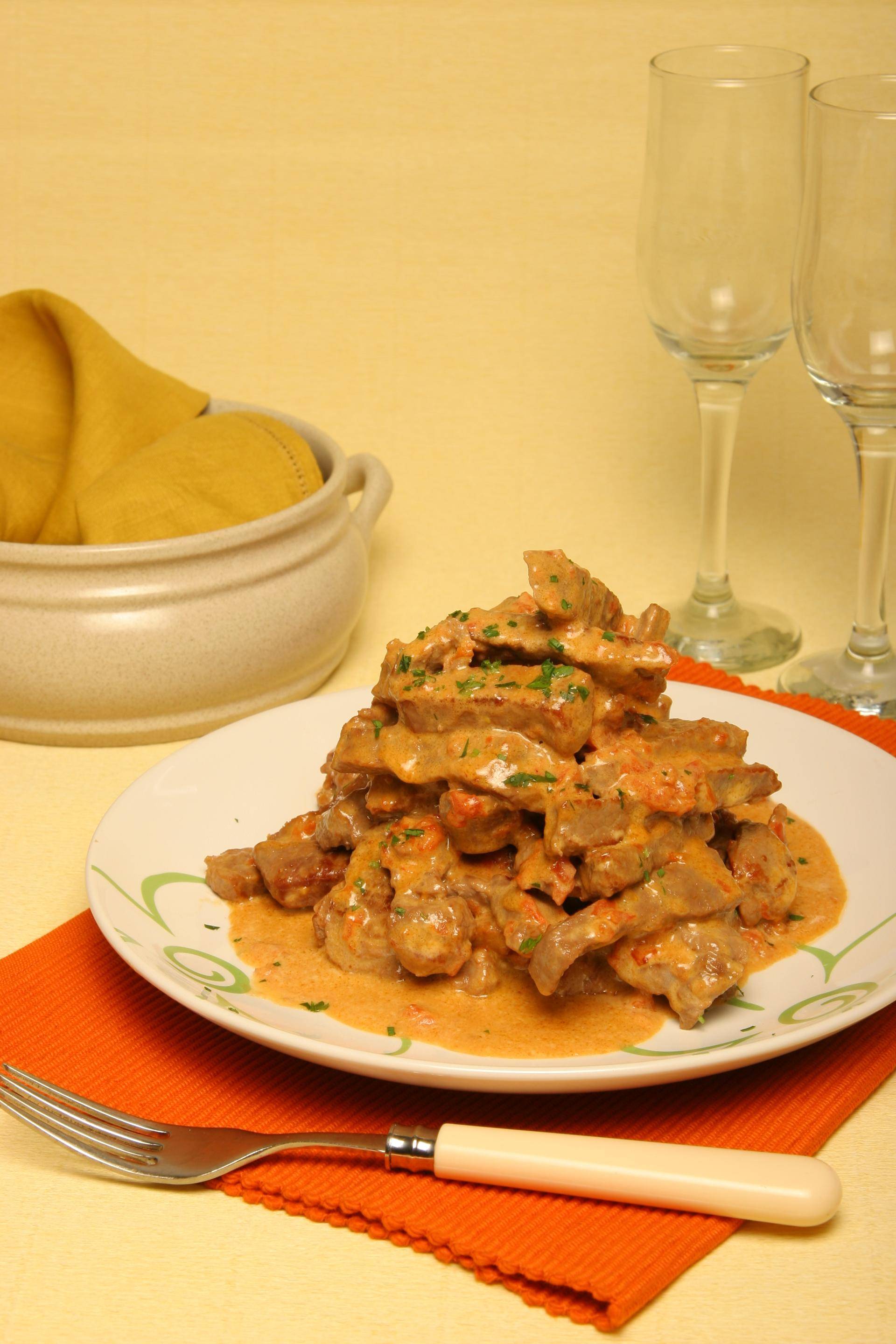 Carne de vaca em fricassé - Receita Companion | Moulinex