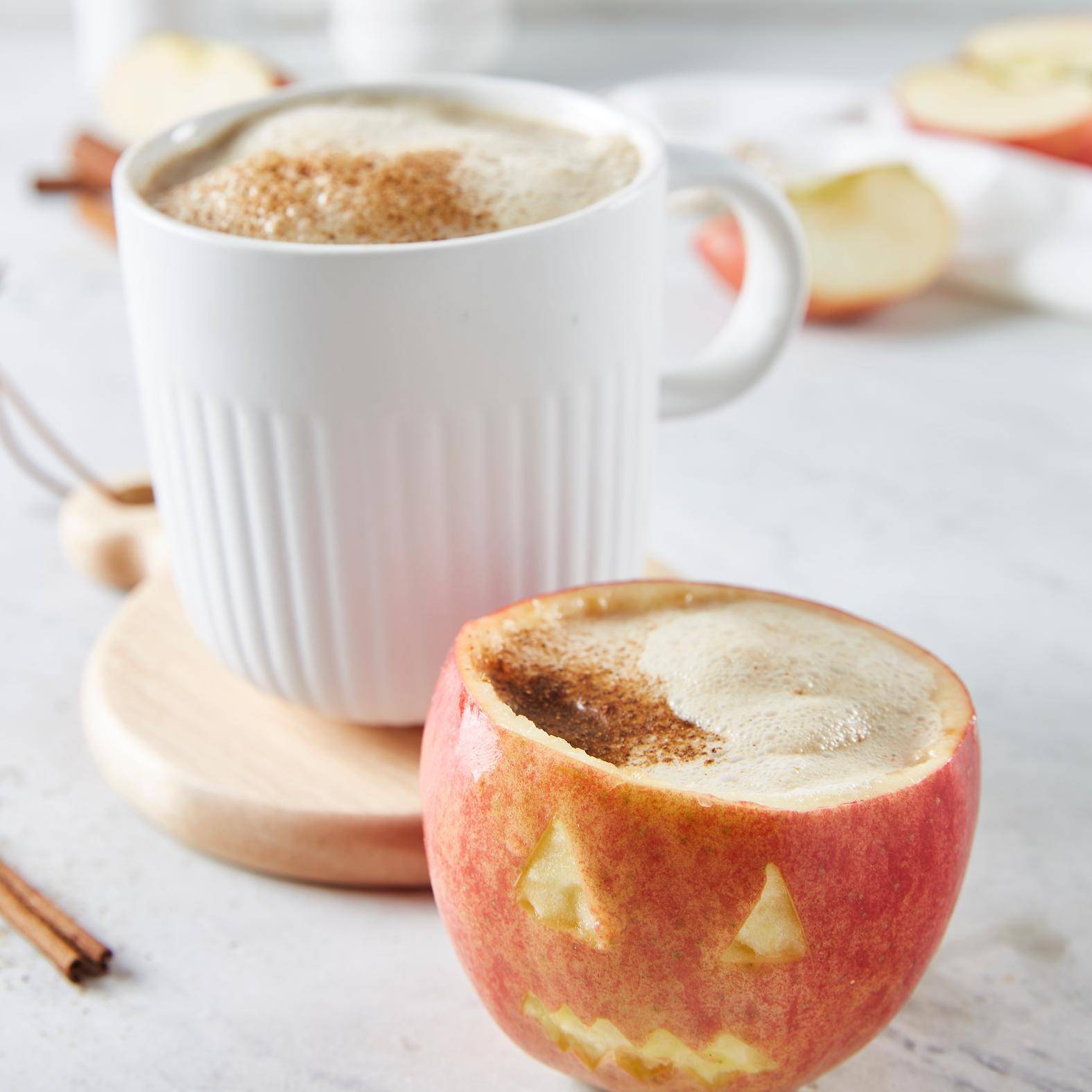 Chá latte maçã canela - Receita Perfectmix Cook | Moulinex
