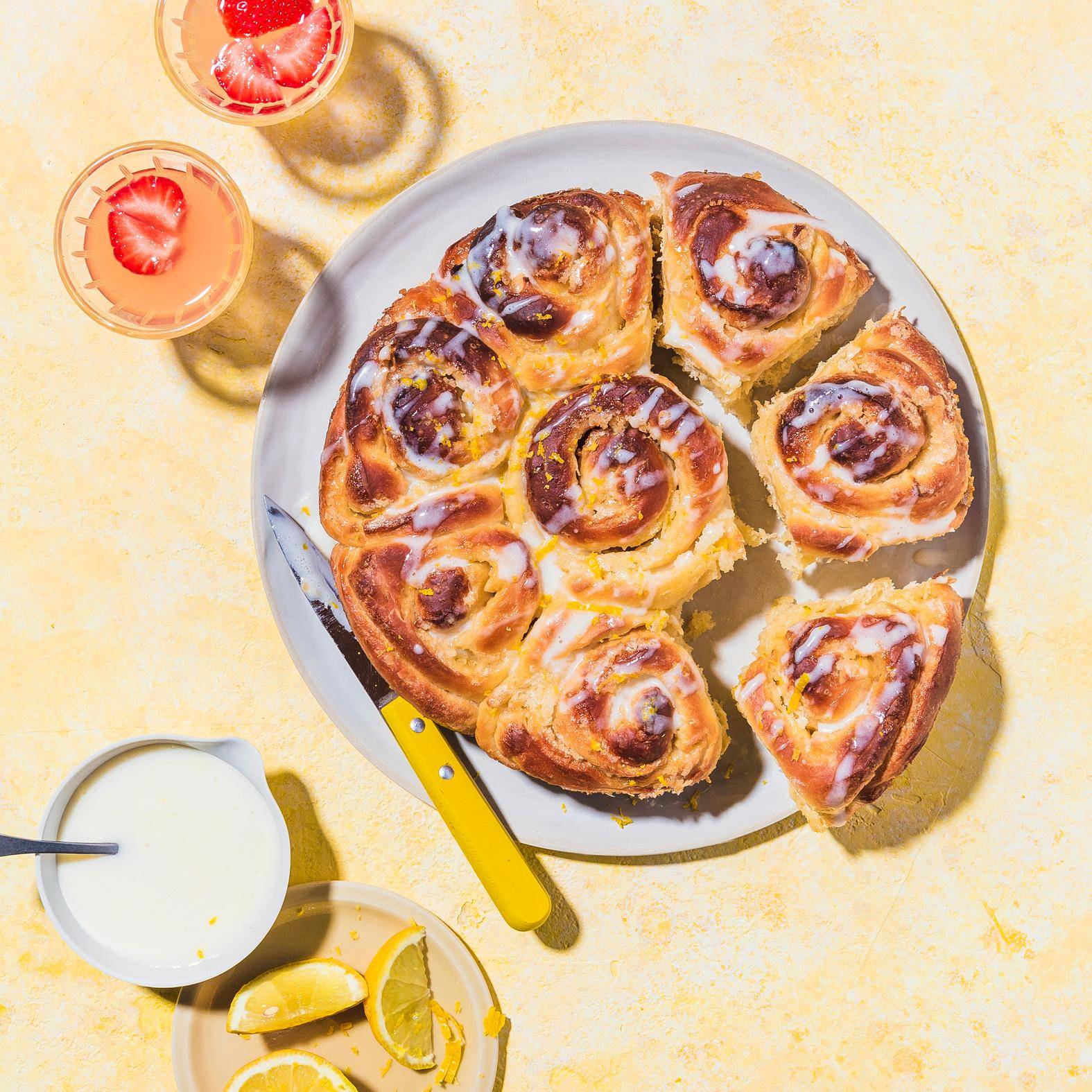 Brioche de Limão - Receita Companion | Moulinex