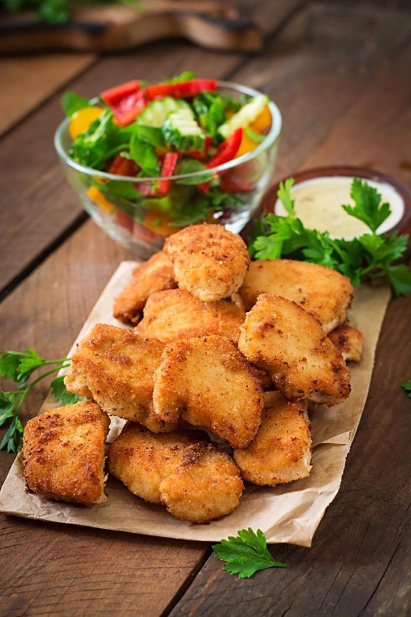 Nugetts de frango - Receita Cookeo | Moulinex