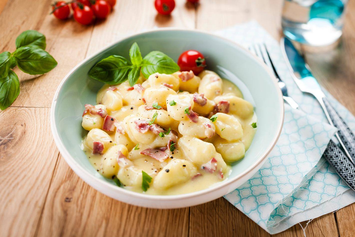 Gnocchi de carbonara - Receita Cookeo | Moulinex