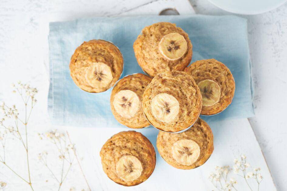 Muffins de banana - Receita Perfectmix + | Moulinex