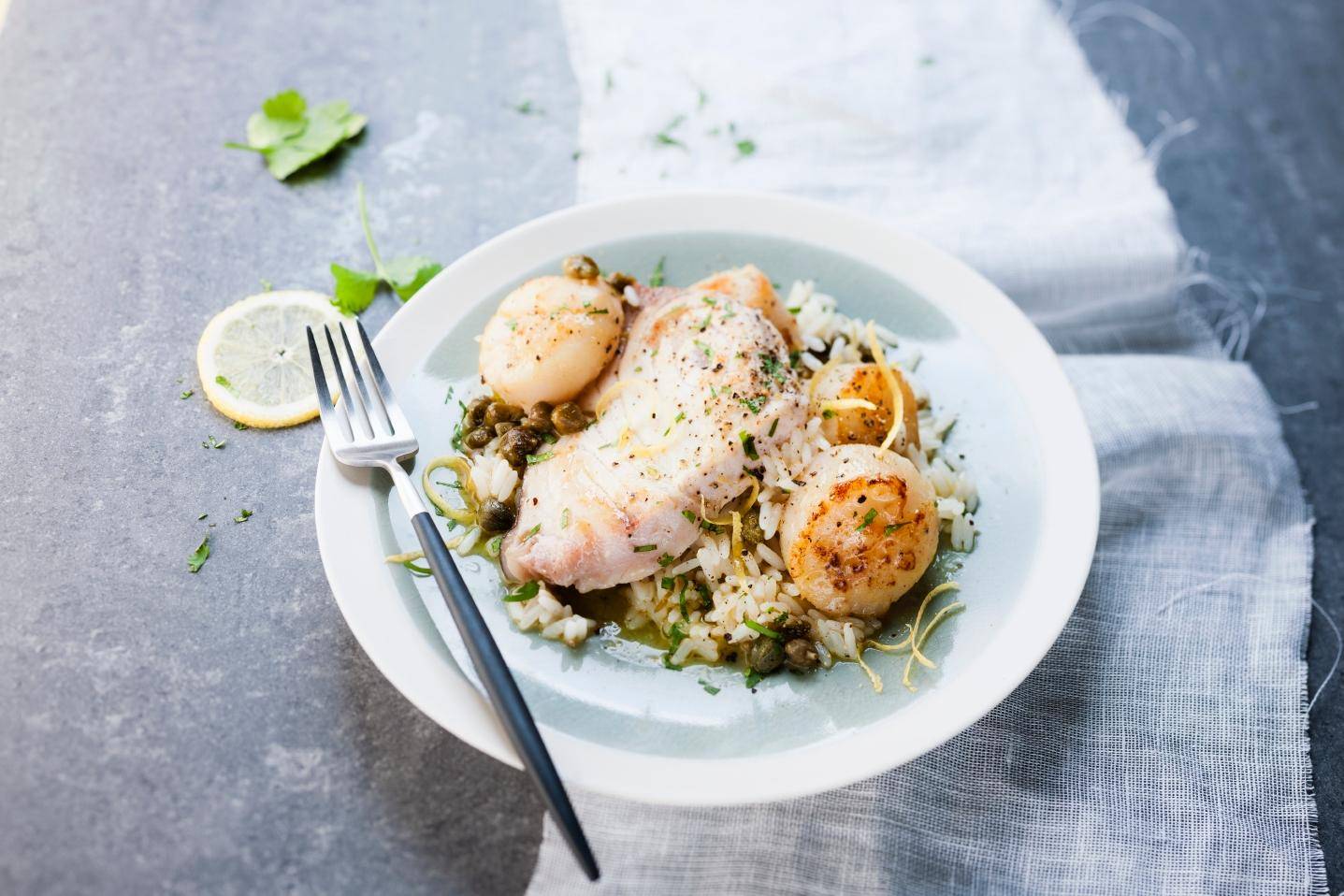 Peixe-espada e vieiras - Receita Cookeo | Moulinex