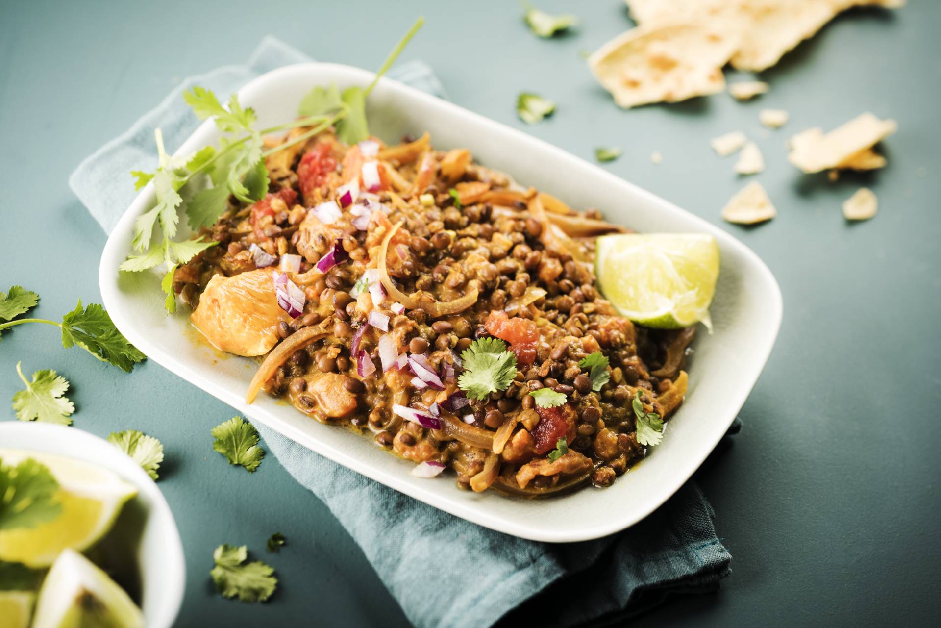 Dhal de lentilhas e cebola - Receita Cookeo | Moulinex
