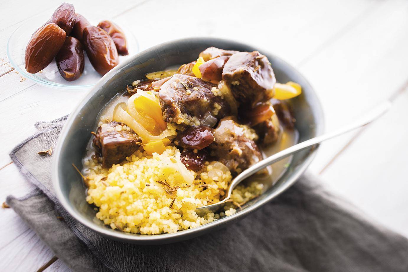 Tajine de borrego com tâmaras - Receita Cookeo | Moulinex