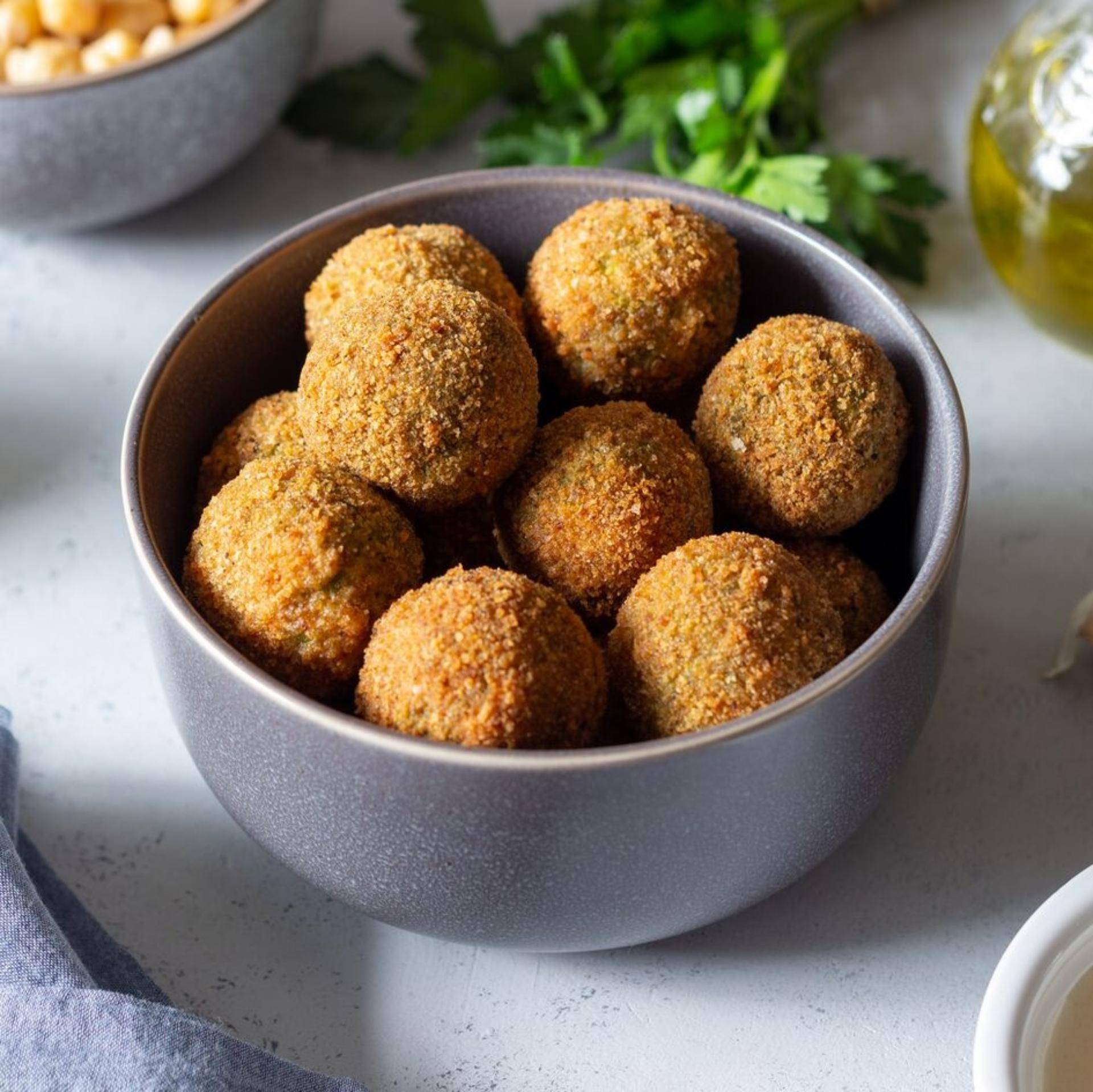 Falafels Crocantes - Receita Companion Connect | Moulinex