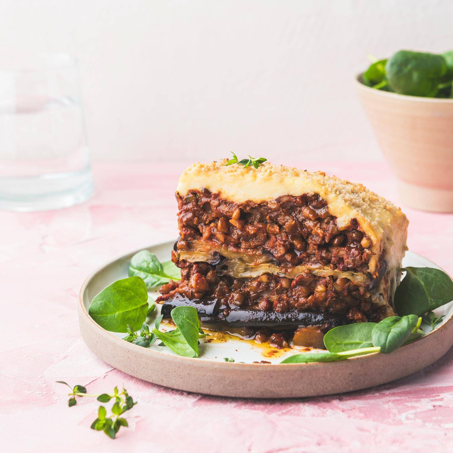 Moussaka - Receita Easy Fry Mega | Moulinex