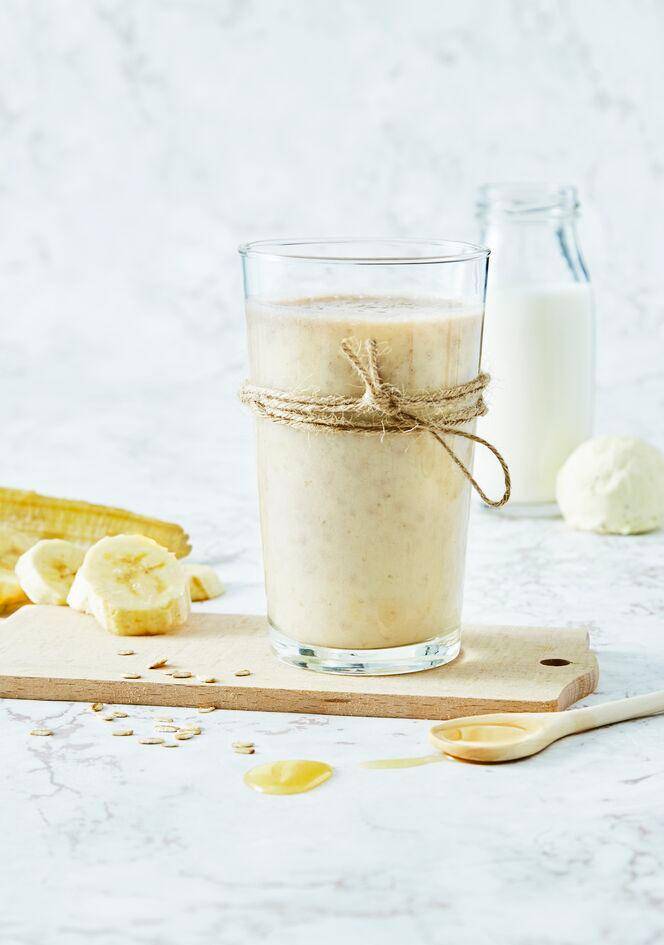 *Creamy banana milkshake - Receita Blend up | Moulinex