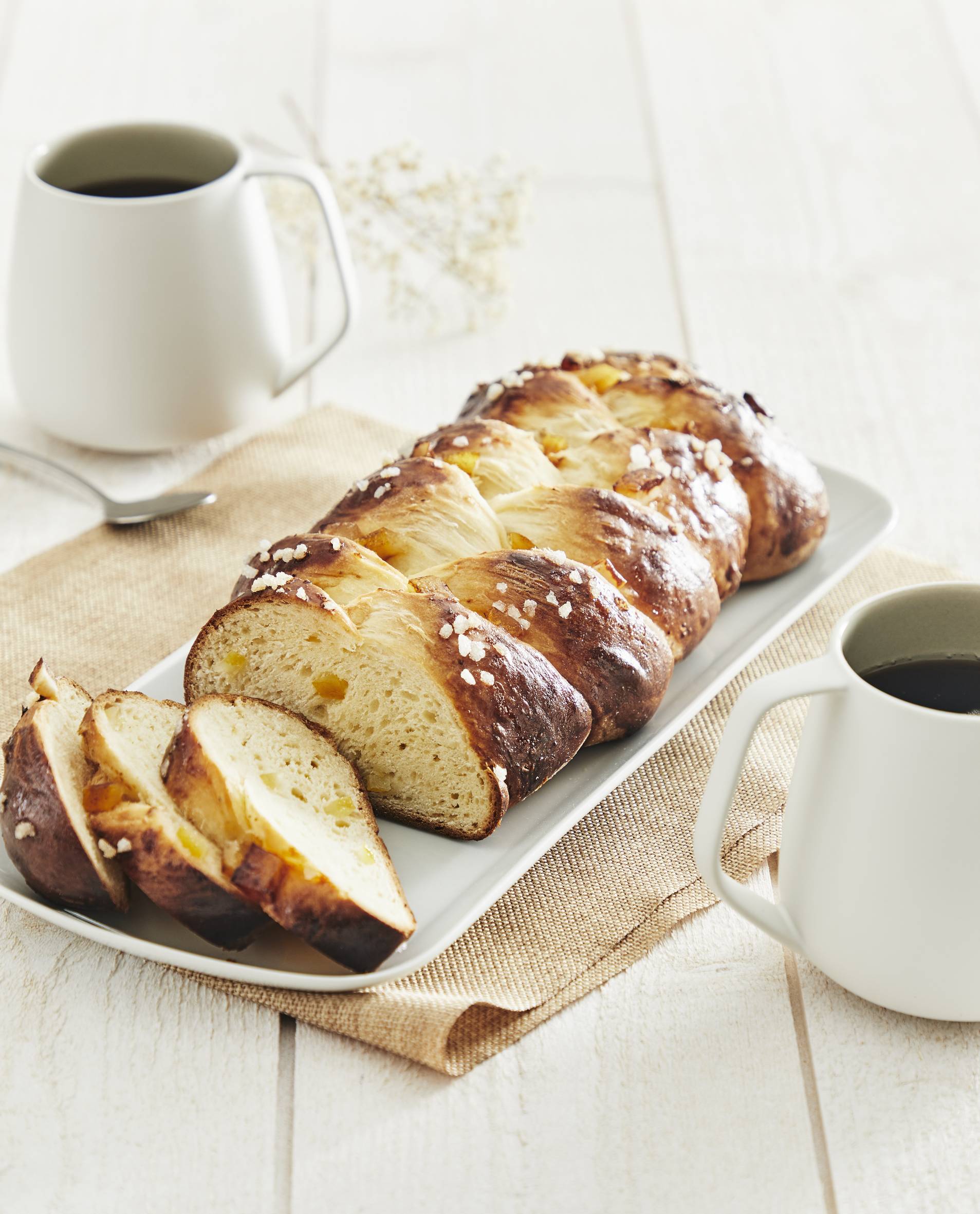 Trança de brioche com limão - Receita Companion | Moulinex