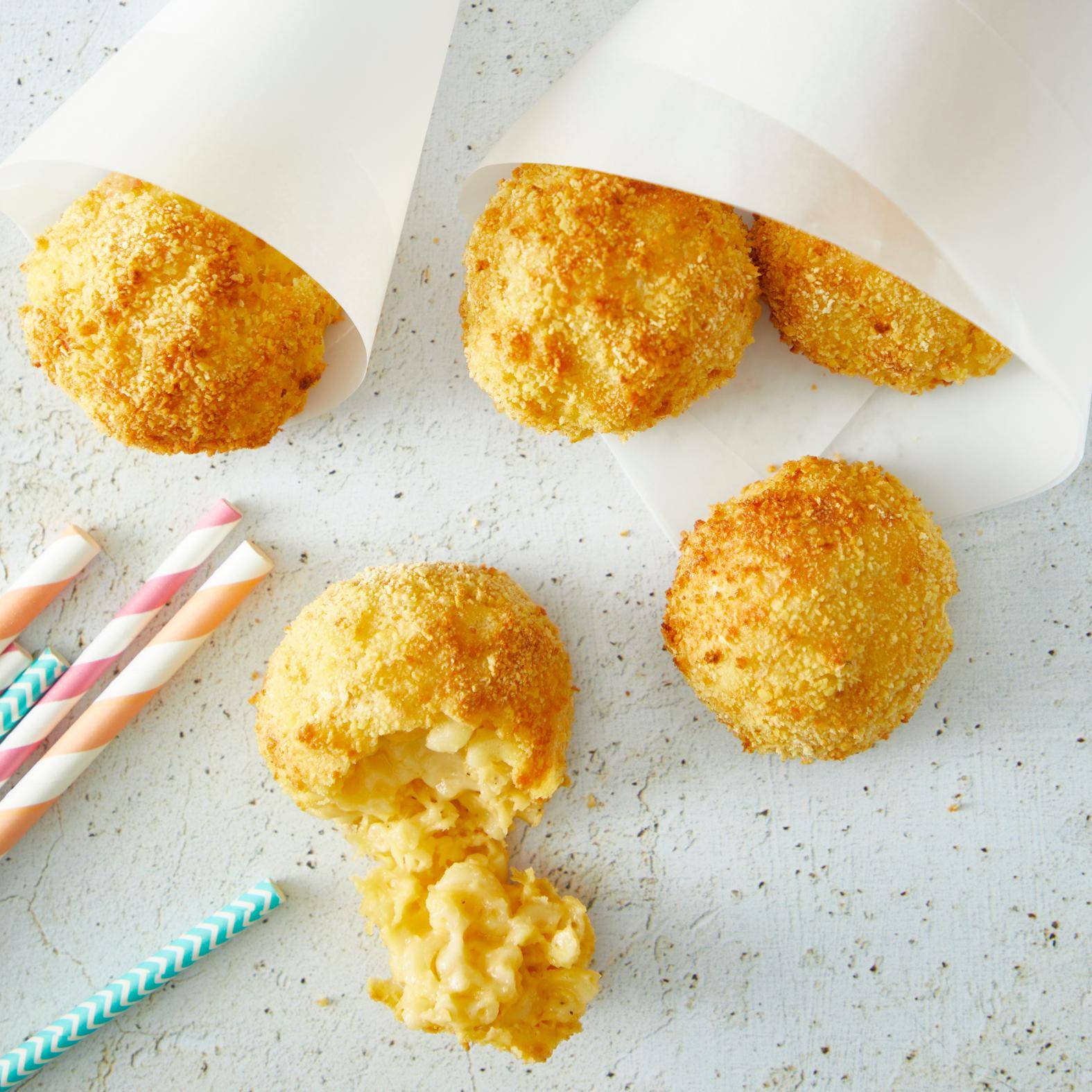 Bolinhas Mac & Cheese - Receita EASY FRY GRILL & STEAM 3 in 1 | Moulinex