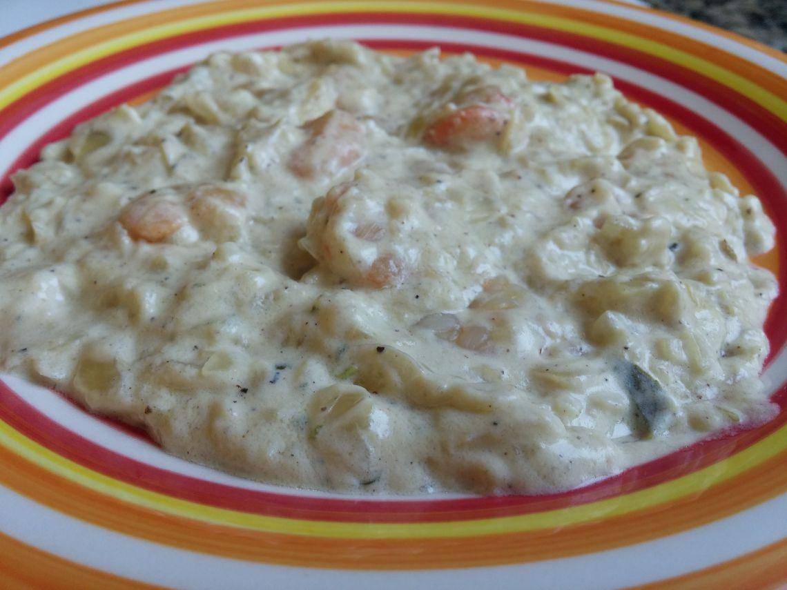 Camarão com natas - Receita Companion XL | Moulinex