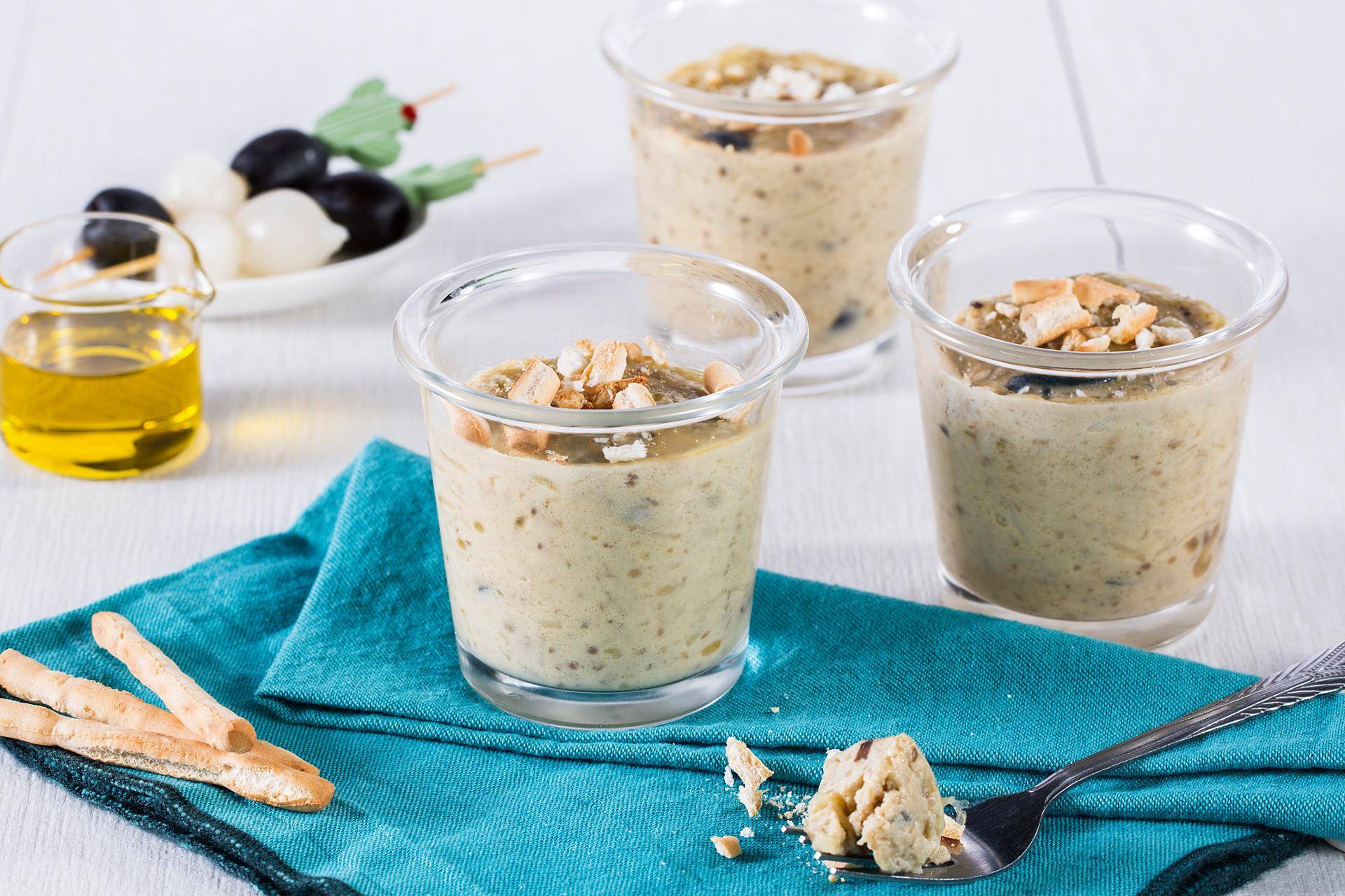 Creme beringelas e azeitonas - Receita Cookeo | Moulinex