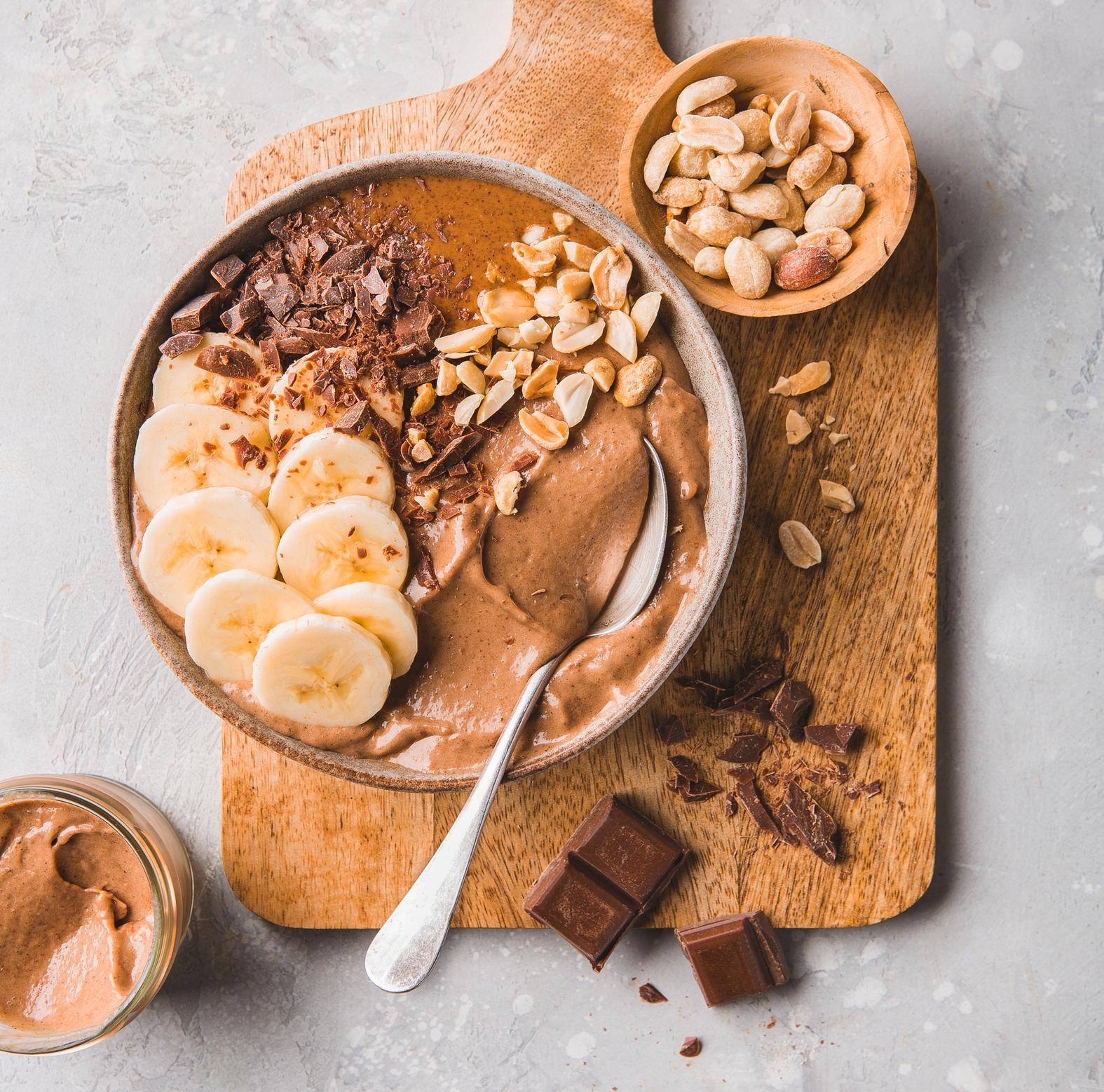 Gelado vegan de chocolate e banana - Receita Blend up | Moulinex