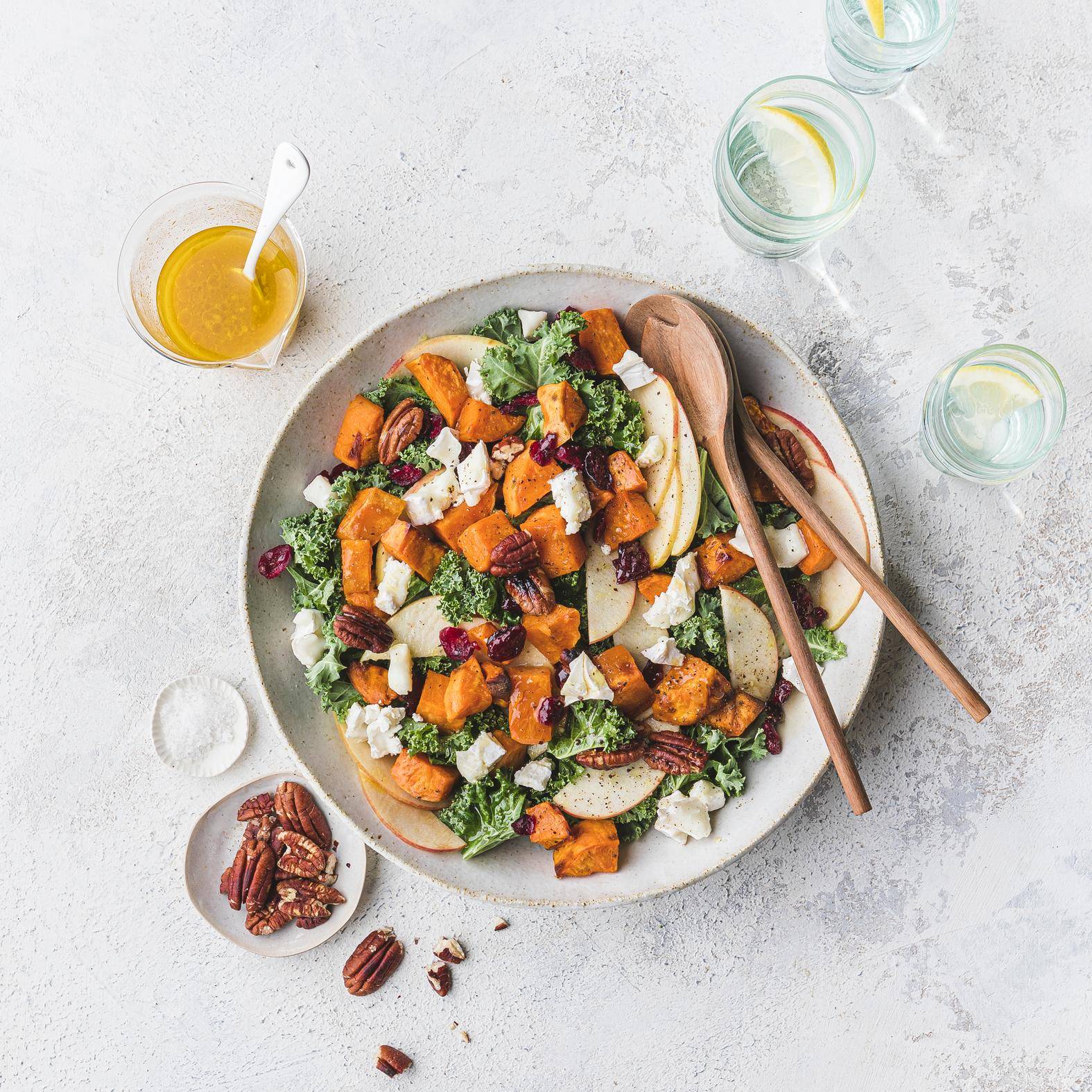 Salada de batata-doce - Receita Dual EasyFry&Grill | Moulinex