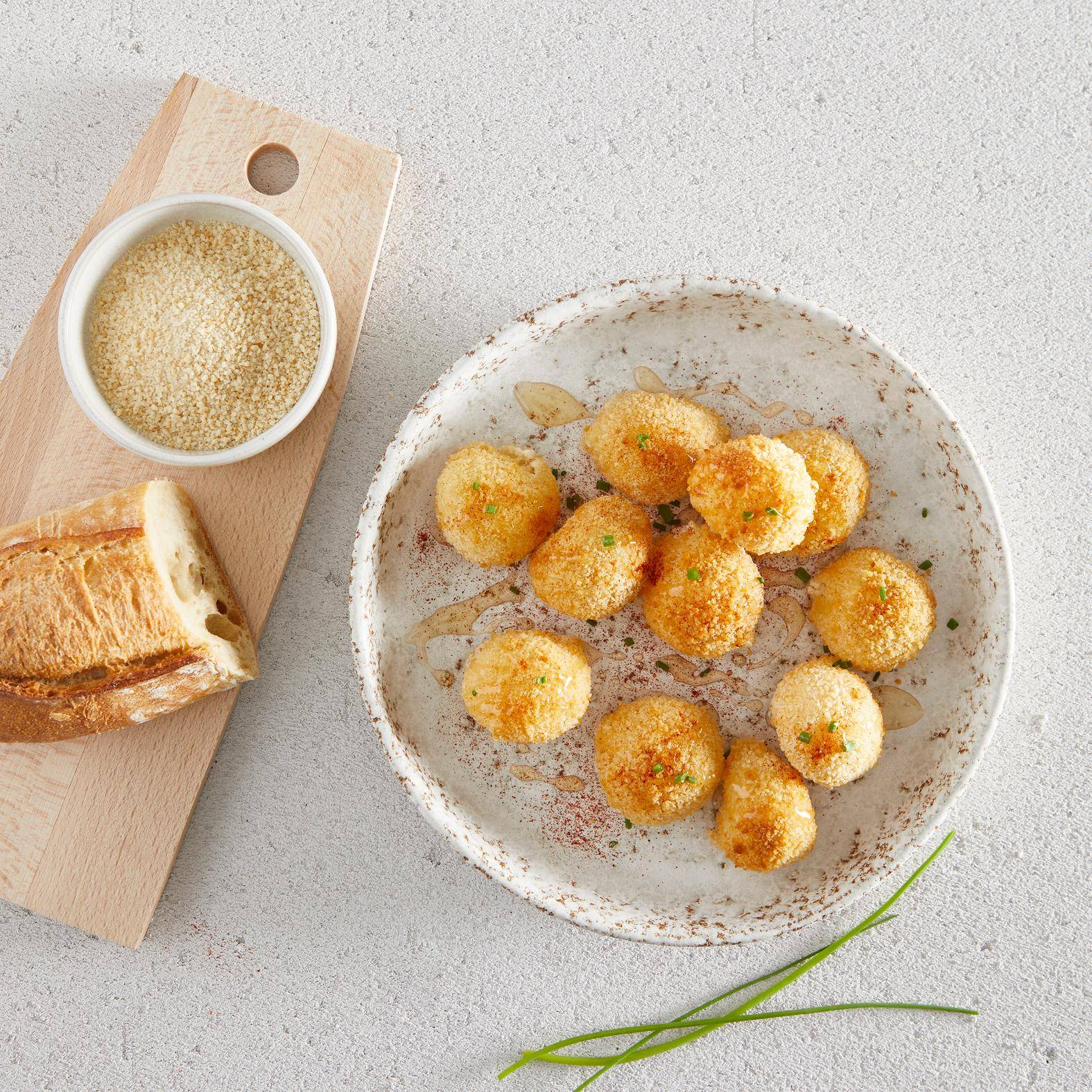 Bolinhas de queijo cabra e mel - Receita undefined | Moulinex