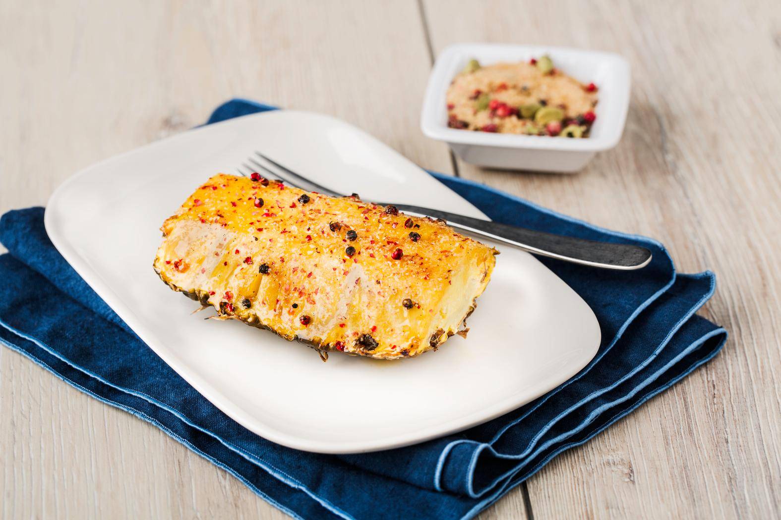 Ananás caramelizado - Receita EASY FRY & GRILL 2 in 1 DIGITAL | Moulinex