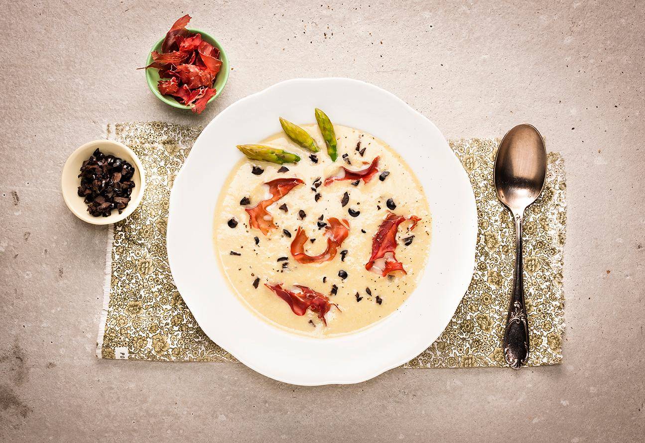 Sopa espargos mascarpone - Receita Cookeo | Moulinex