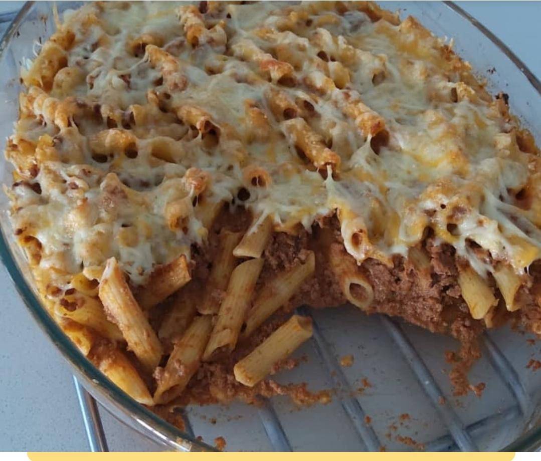 Bolonhesa com massa gratinada - Receita Companion Connect | Moulinex