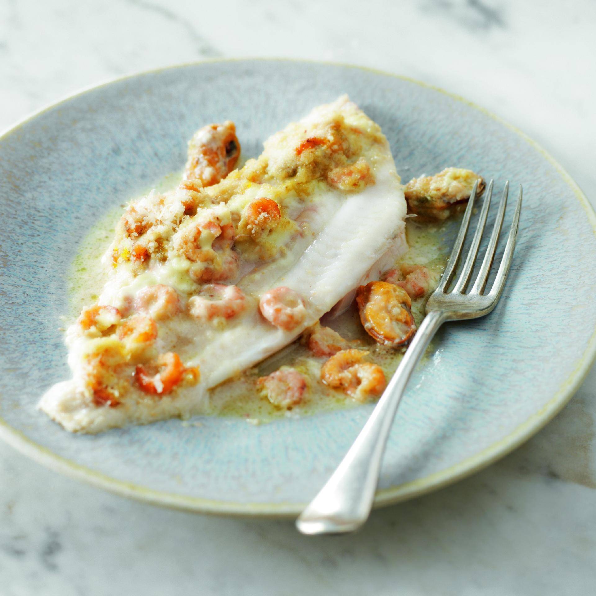 Filetes de linguado gratinados - Receita Companion | Moulinex